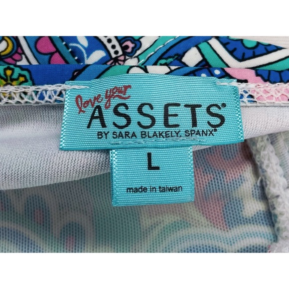 Love your Assets Sara Blakely Spanx Paisley Wave Full Coverage Large Swimsuit - Picture 6 of 6